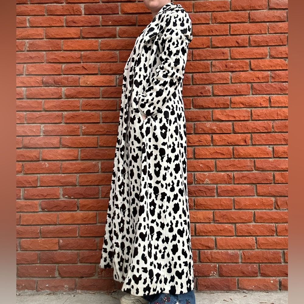 Y2K leopard print overcoat - Picture 6 of 11